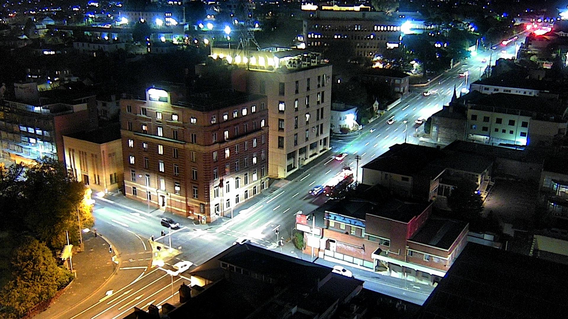 Davey Street and Sandy Bay Road Skyline Cam